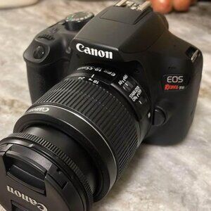 Canon Digital SLR Camera Kit [EOS Rebel T6]